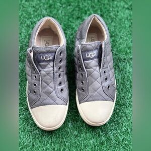 UGG JEMMA Women’s BeigeSlip On Sneakers Size USA 6.5 S/N‎ 1009239